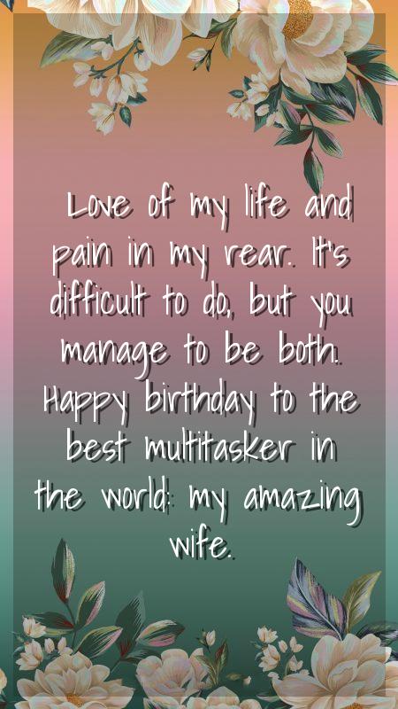 best friend wife birthday wishes
